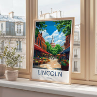 Lincoln Poster - Nebraska Wall Art