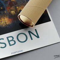 Lisbon Poster - Portugal Wall Art