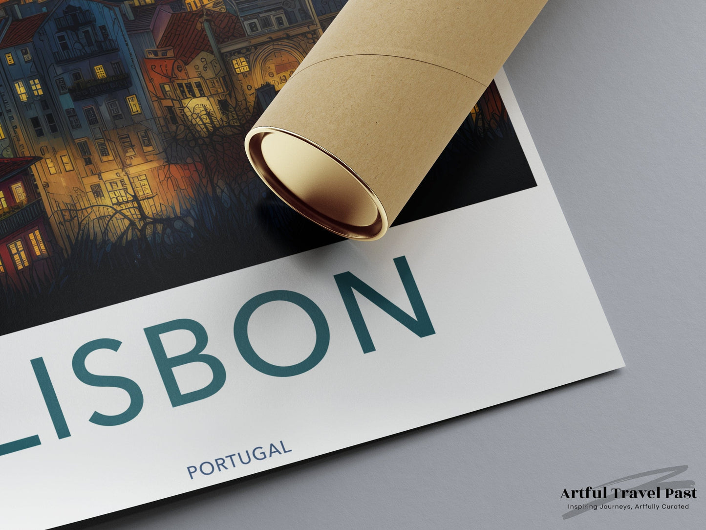 Lisbon Poster - Portugal Wall Art