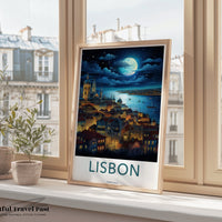 Lisbon Poster - Portugal Wall Art