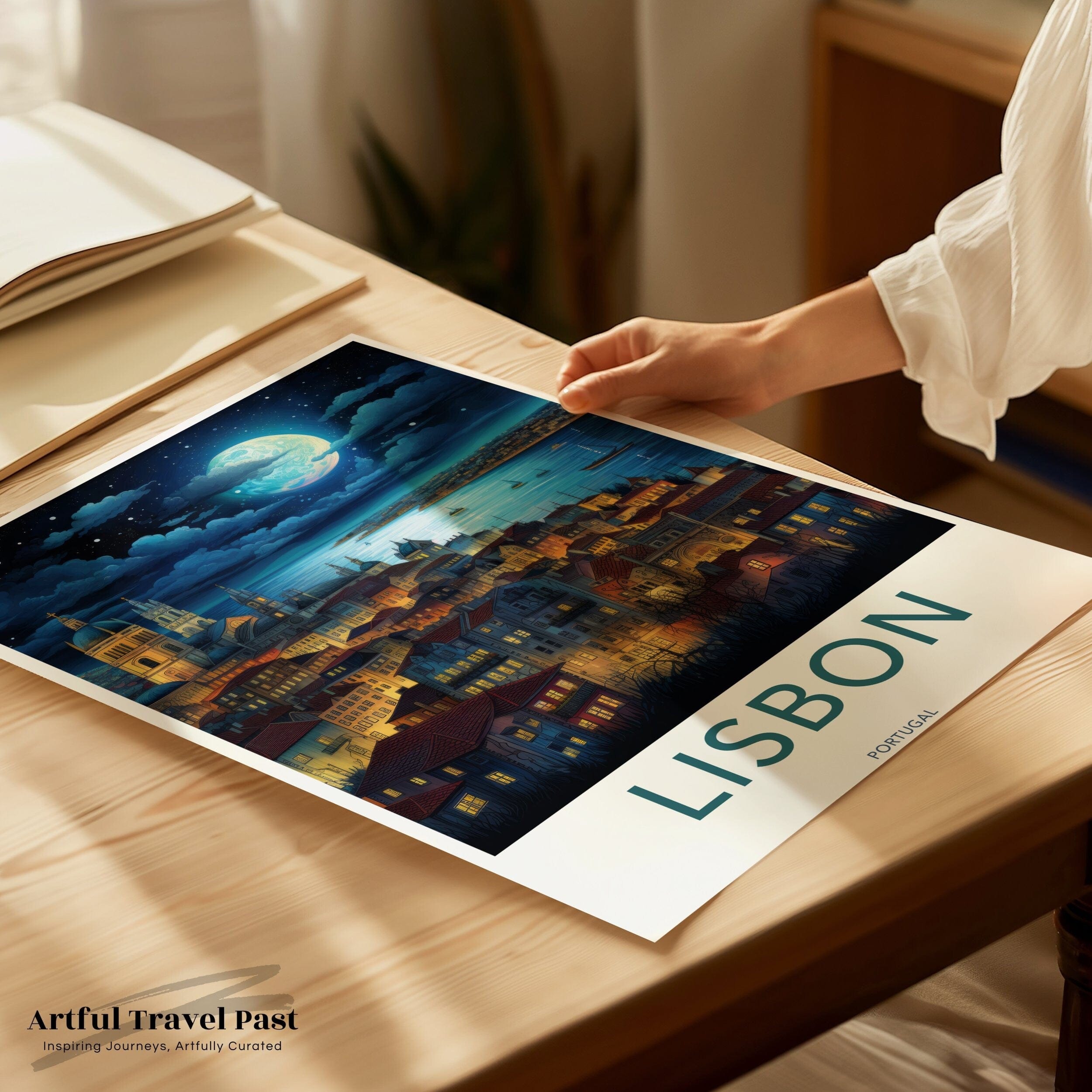 Lisbon Poster - Portugal Wall Art