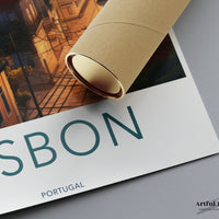 Lisbon Poster - Portugal Wall Art