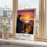 Lisbon Poster - Portugal Wall Art