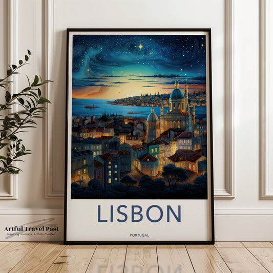 Lisbon Poster - Portugal Wall Art