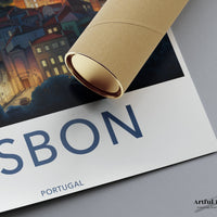 Lisbon Poster - Portugal Wall Art