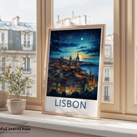 Lisbon Poster - Portugal Wall Art
