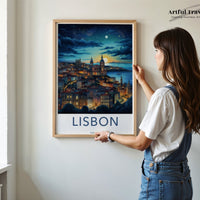 Lisbon Poster - Portugal Wall Art