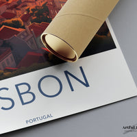 Lisbon Poster | Portugal Wall Art | Europe Decor