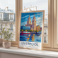 Liverpool Poster - England Wall Art