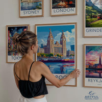 Liverpool Poster - England Wall Art