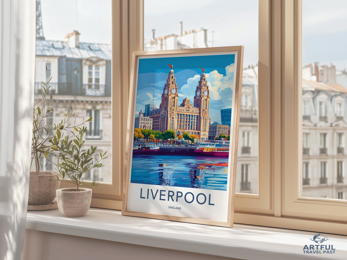 Liverpool Poster - England Wall Art