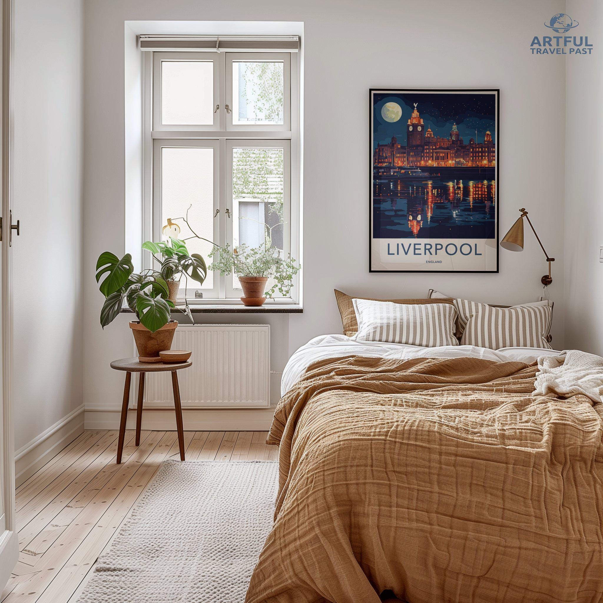 Liverpool Poster | England Wall Art | UK Decor