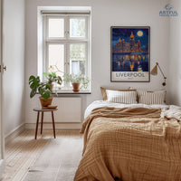 Liverpool Poster | England Wall Art | UK Decor