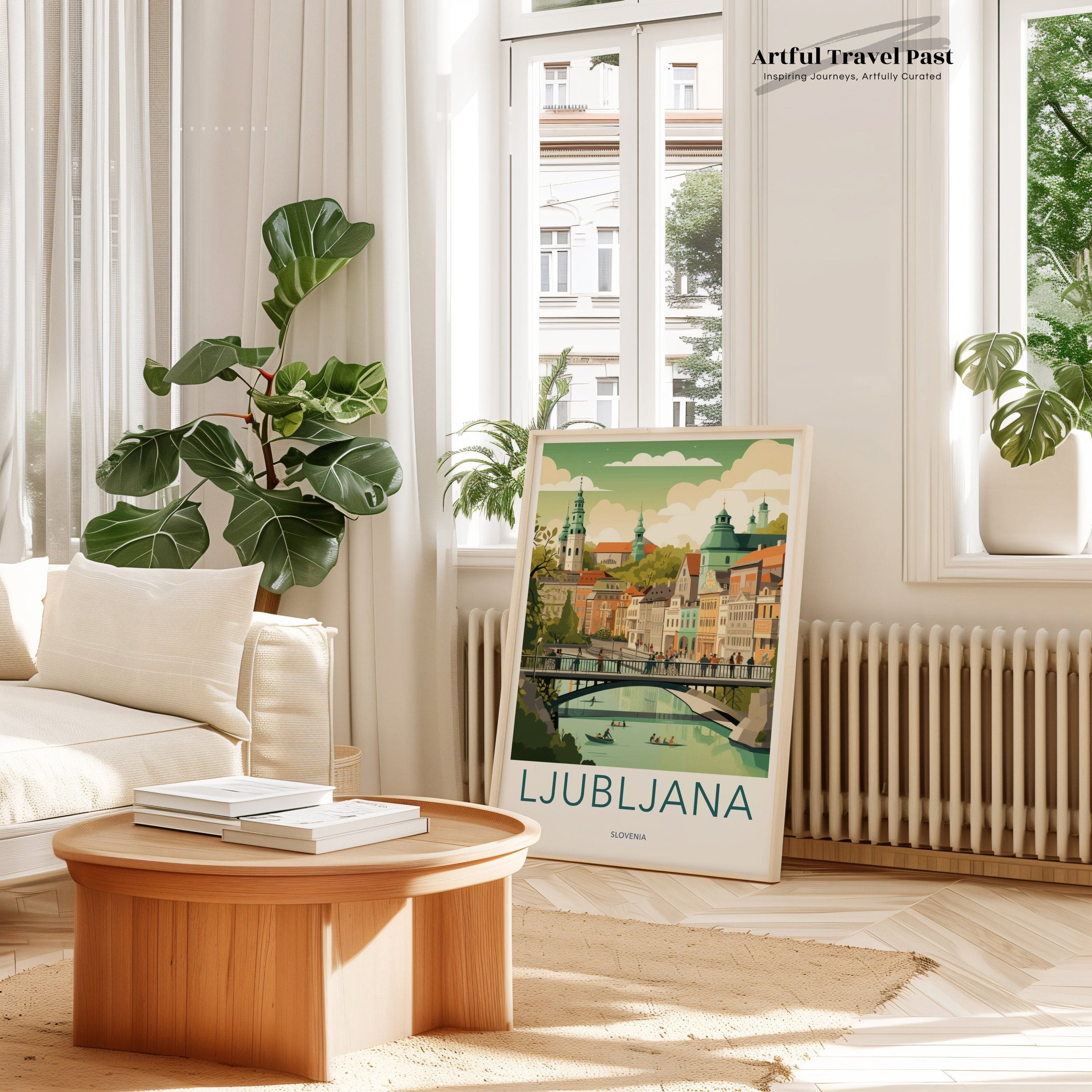 Ljubljana Poster - Slovenia Wall Art