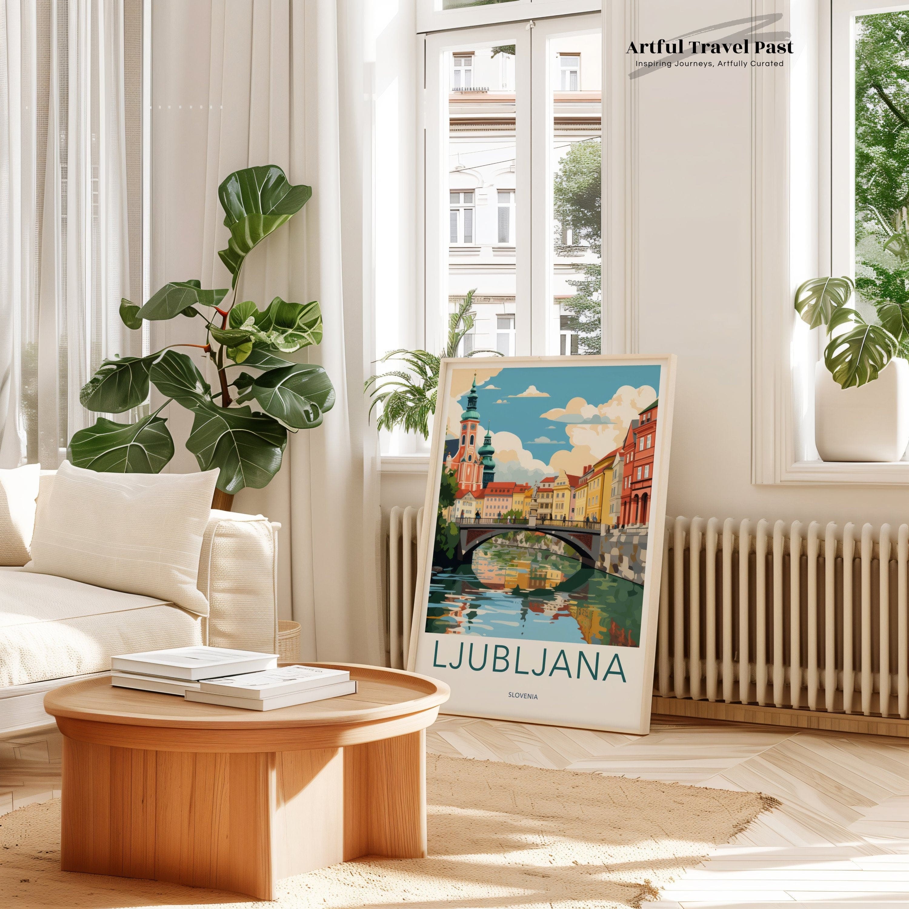 Ljubljana Poster - Slovenia Wall Art