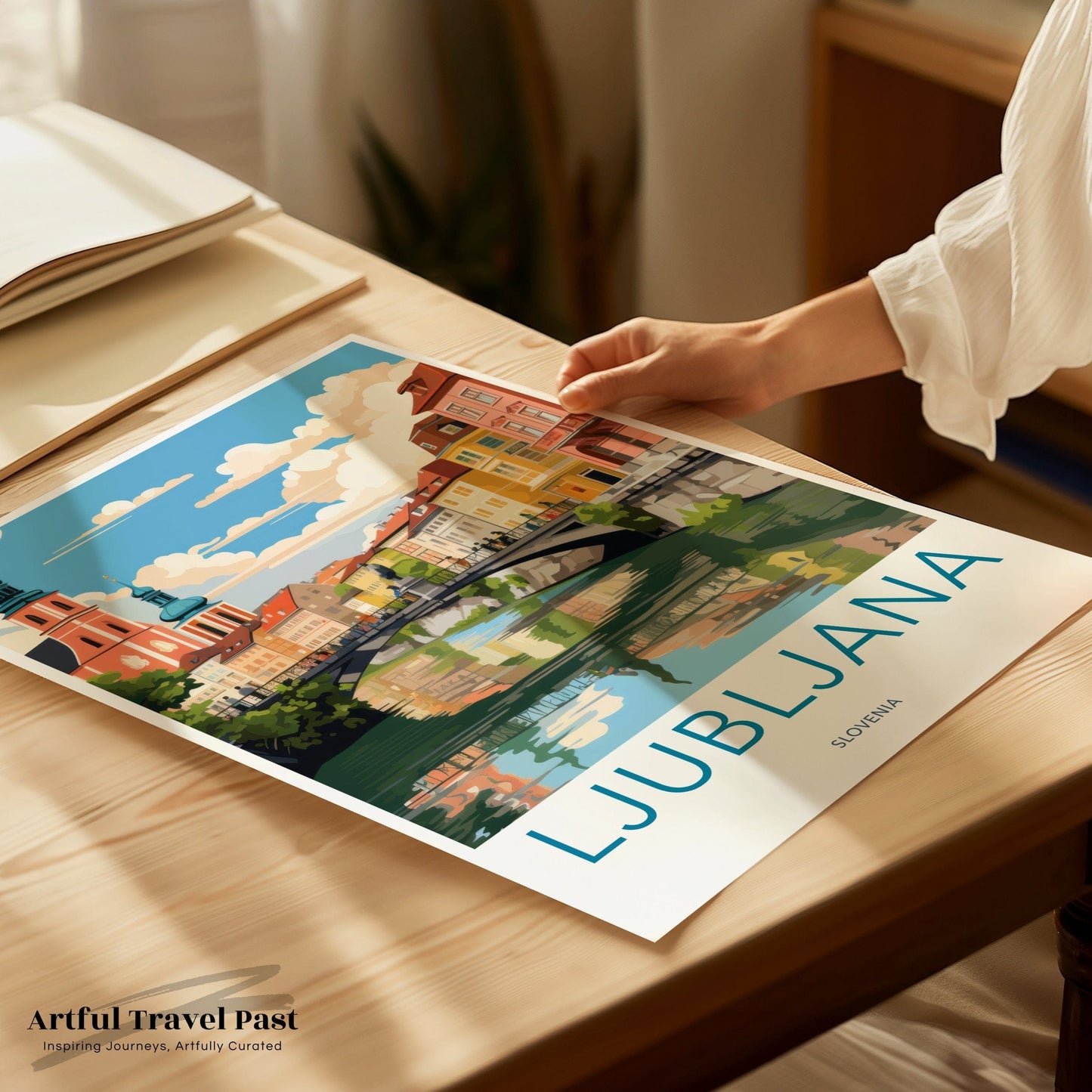 Ljubljana Poster - Slovenia Wall Art