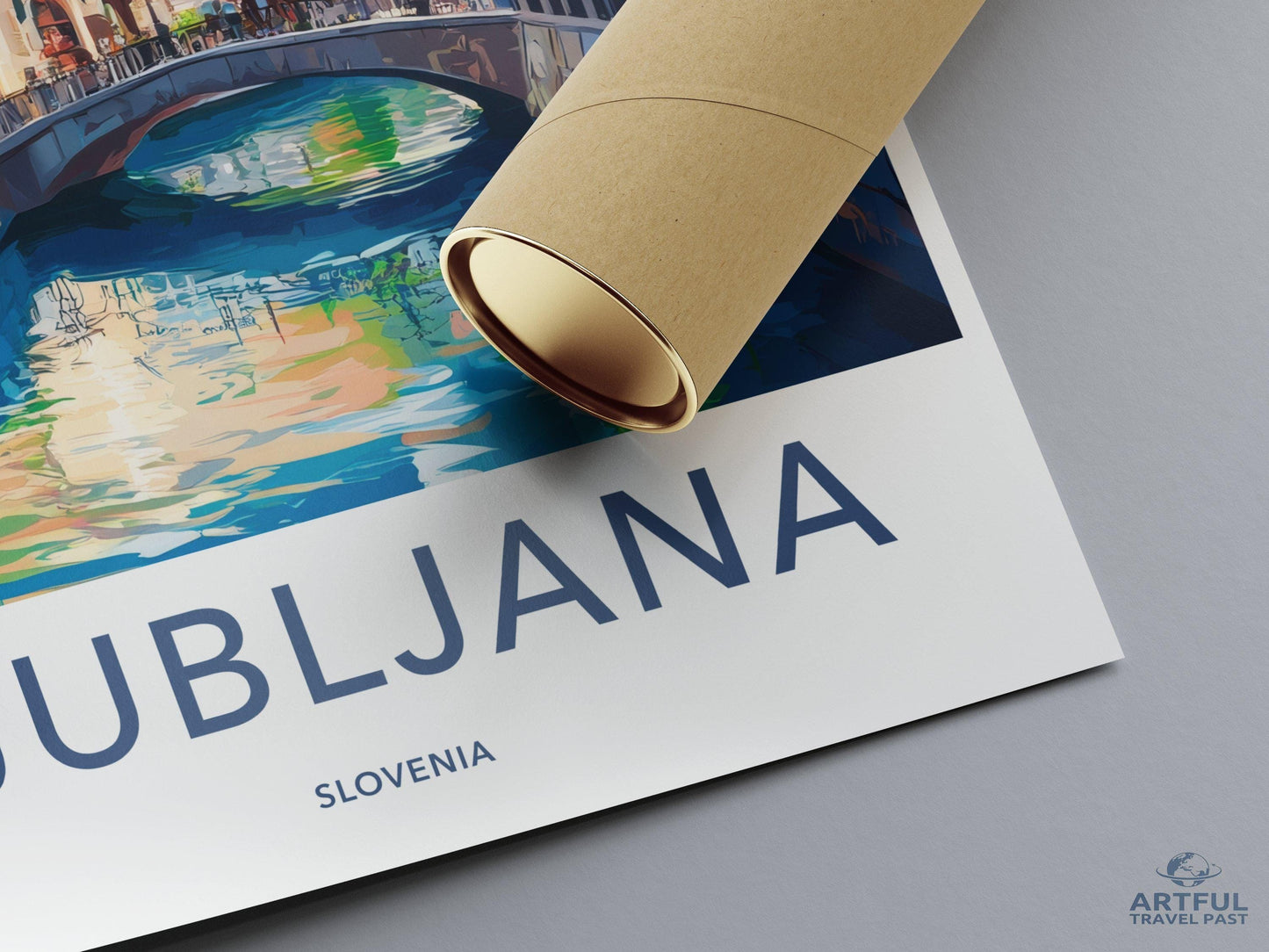 Ljubljana Poster - Slovenia Wall Art
