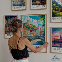 Ljubljana Poster - Slovenia Wall Art