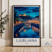 Ljubljana Poster - Slovenia Wall Art