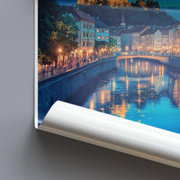 Ljubljana Poster - Slovenia Wall Art