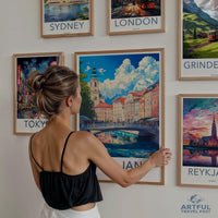 Ljubljana Poster - Slovenia Wall Art