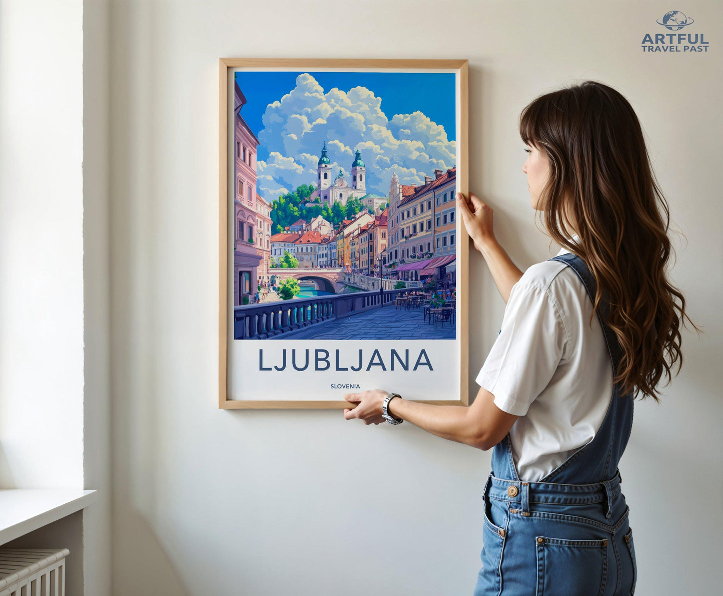 Ljubljana Poster - Slovenia Wall Art