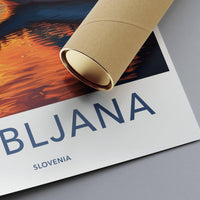 Ljubljana Poster - Slovenia Wall Art