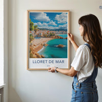 Lloret de Mar Poster - Spain Wall Art