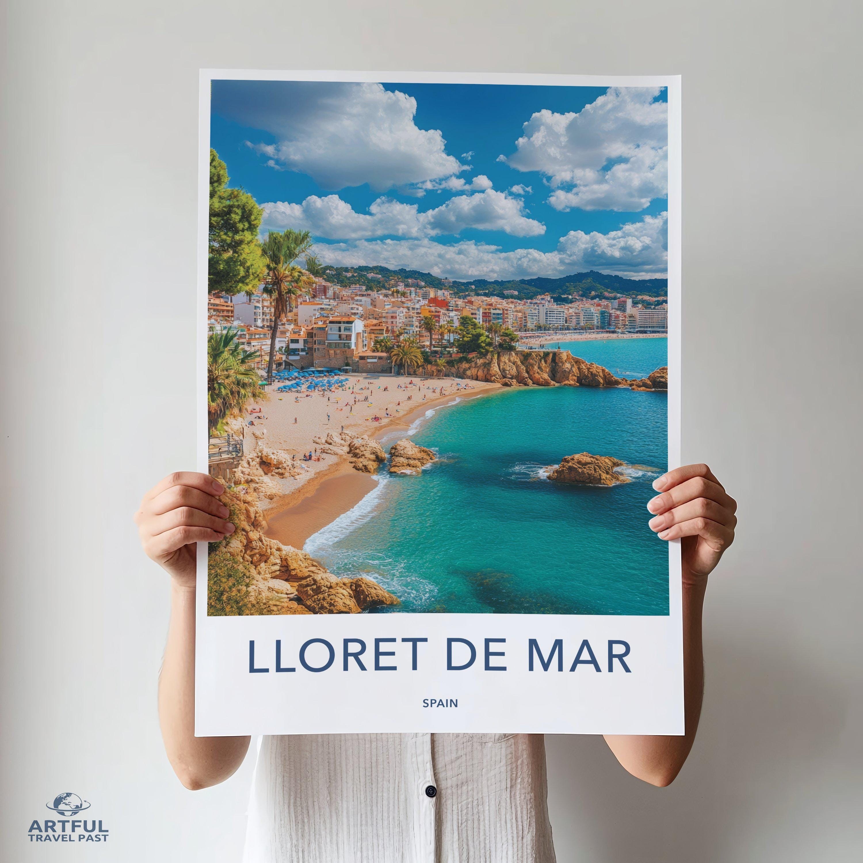 Lloret de Mar Poster - Spain Wall Art