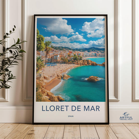 Lloret de Mar Poster - Spain Wall Art