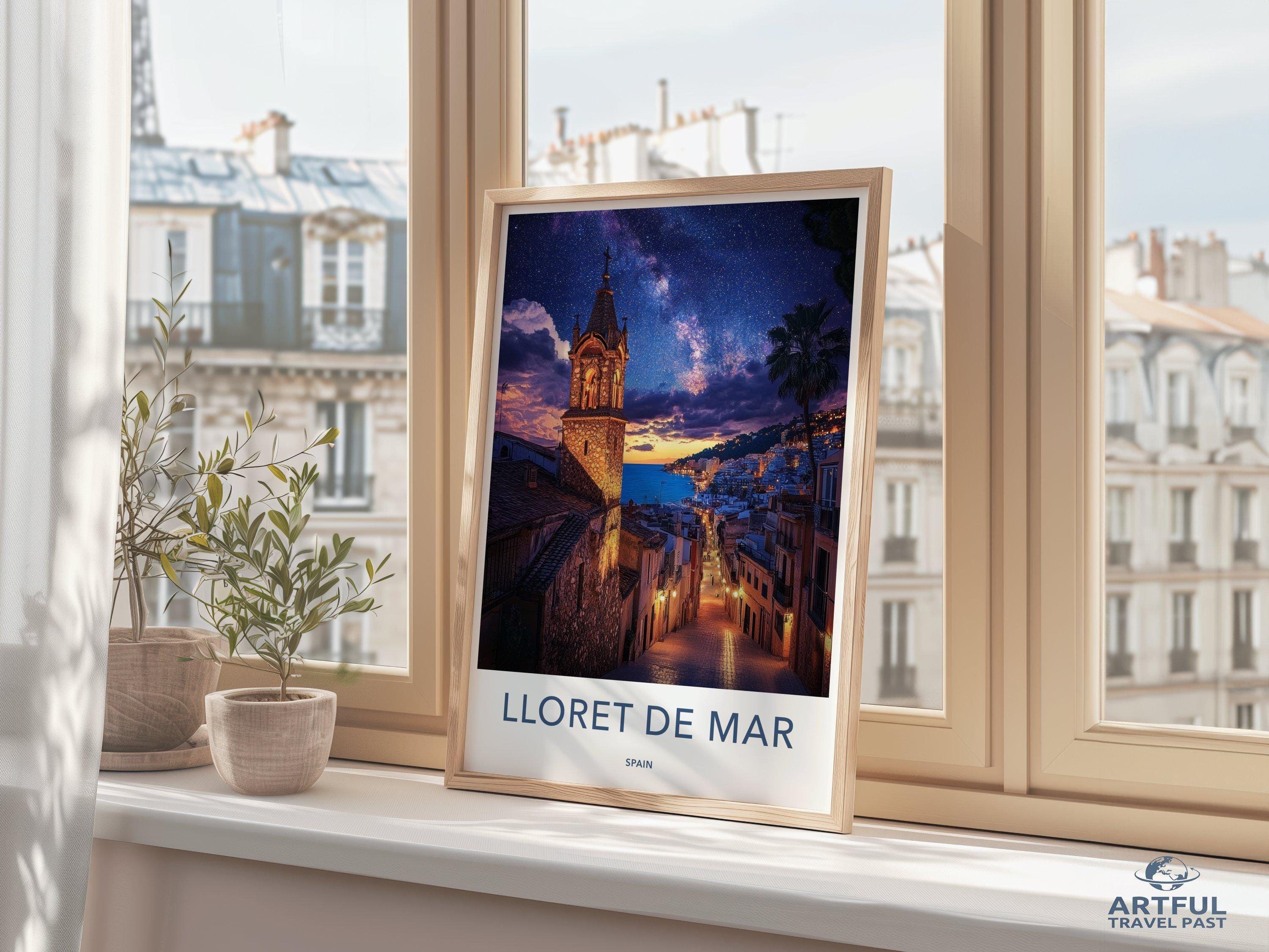 Lloret de Mar Poster - Spain Wall Art
