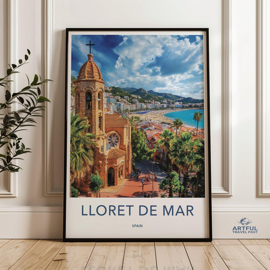 Lloret de Mar Poster - Spain Wall Art