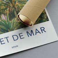 Lloret de Mar Poster | Spain Wall Art | Europe Decor