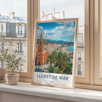 Lloret de Mar Poster | Spain Wall Art | Europe Decor