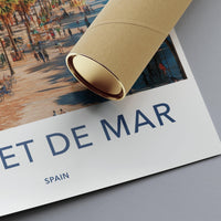 Lloret de Mar Poster | Spain Wall Art | Europe Decor