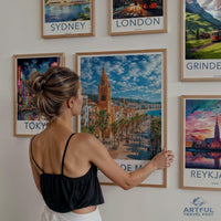 Lloret de Mar Poster | Spain Wall Art | Europe Decor