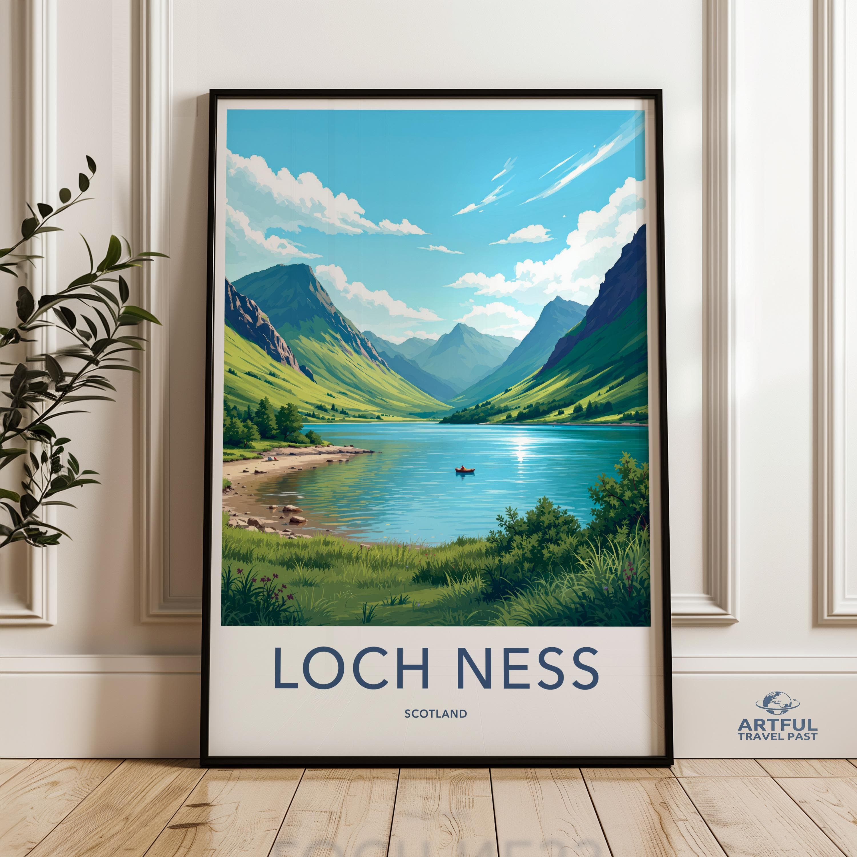 Loch Ness - Scotland Wall Art