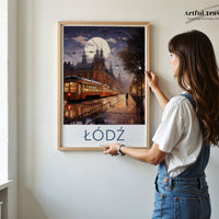 Lodz Poster - Poland Wall Art