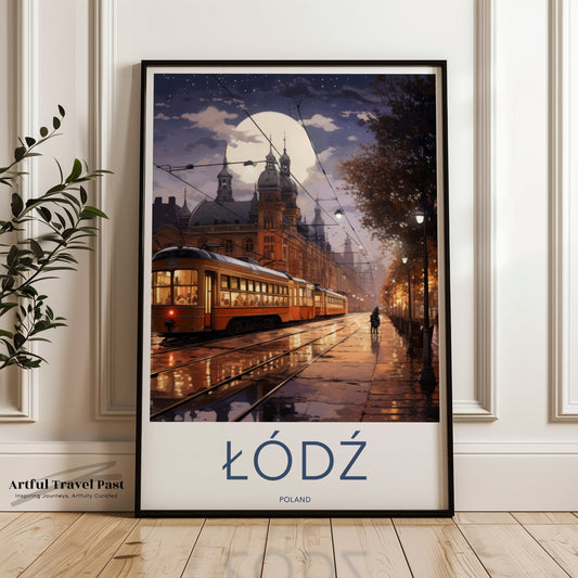 Lodz Poster - Poland Wall Art