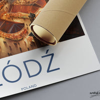 Lodz Poster - Poland Wall Art