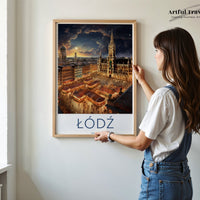 Lodz Poster - Poland Wall Art