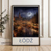 Łódź Poster | Poland Wall Art | Eastern Europe Decor