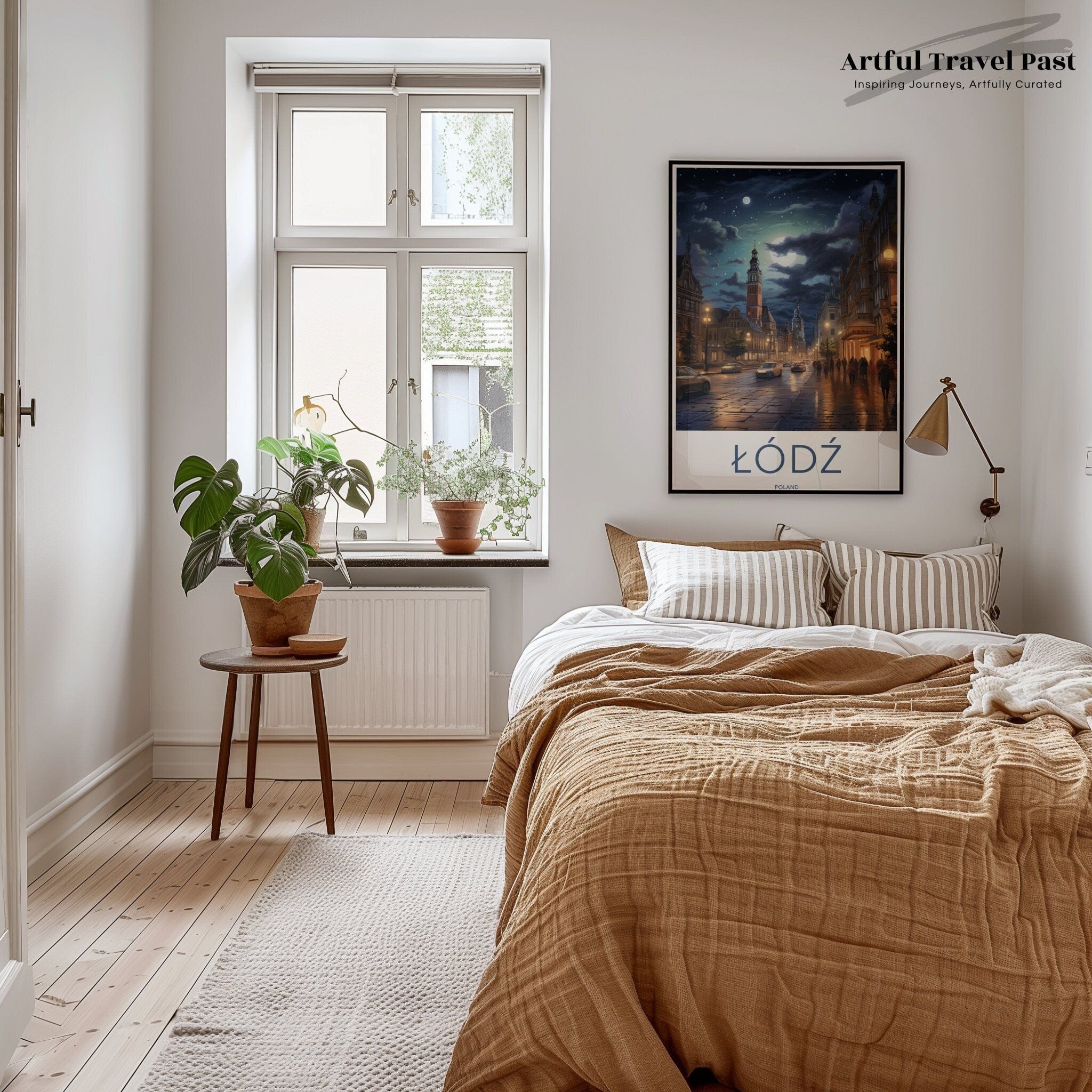 Łódź Poster | Poland Wall Art | Eastern Europe Decor