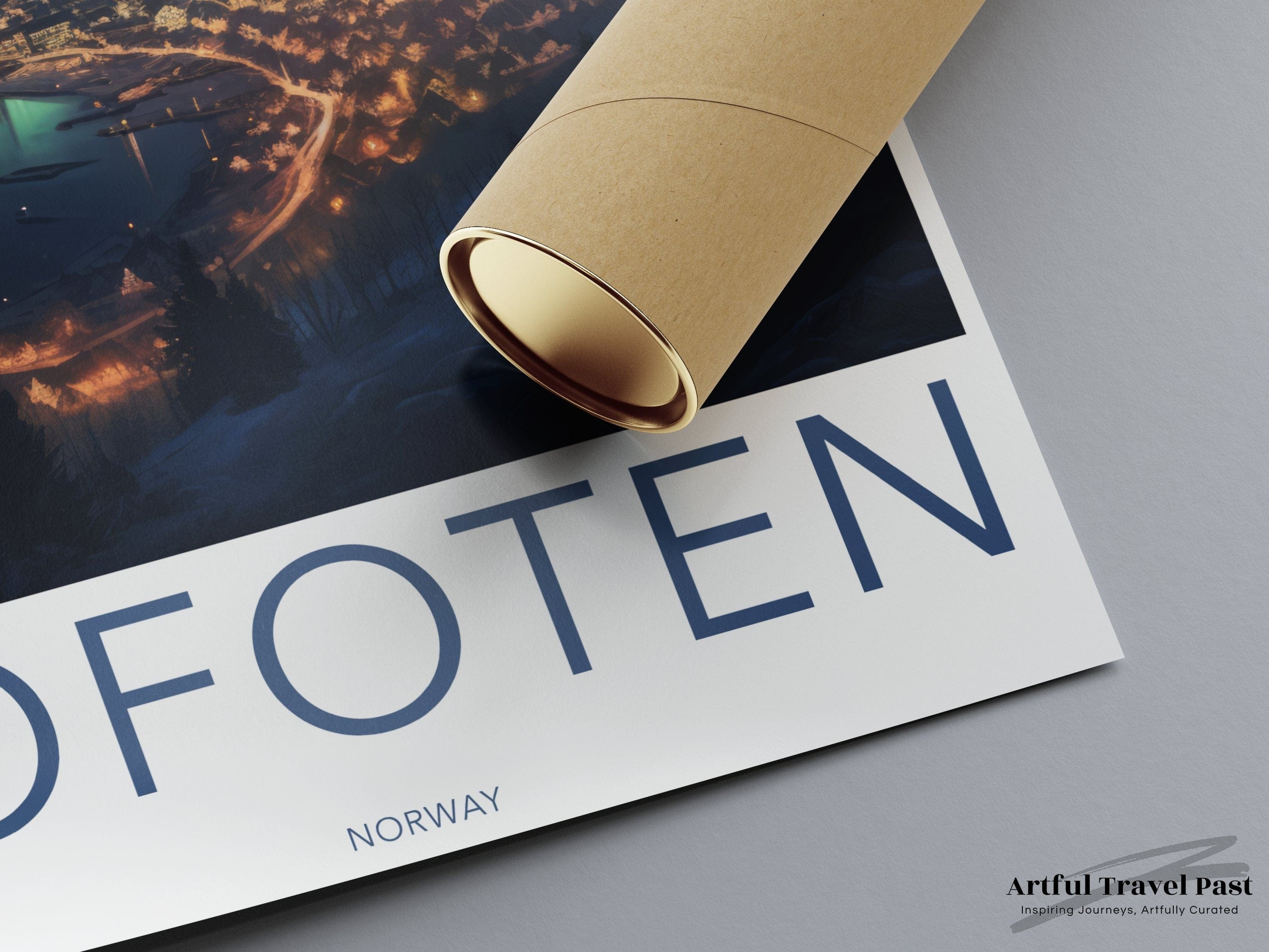 Lofoten Poster | Norway Wall Art | Artic Decor