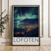 Lofoten Poster | Norway Wall Art | Artic Decor