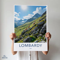 Lombardy Italy Poster