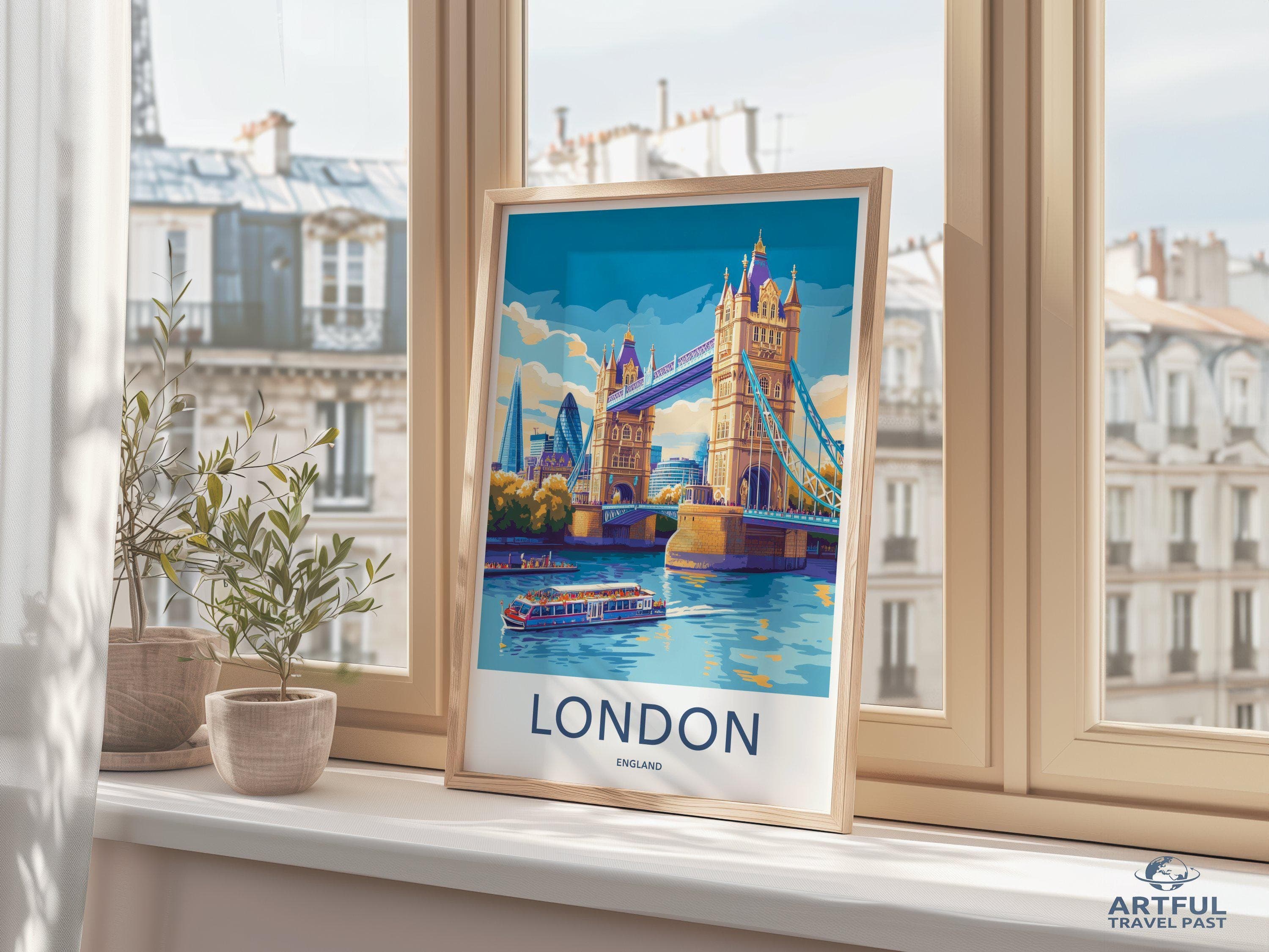 London Poster - England Wall Art