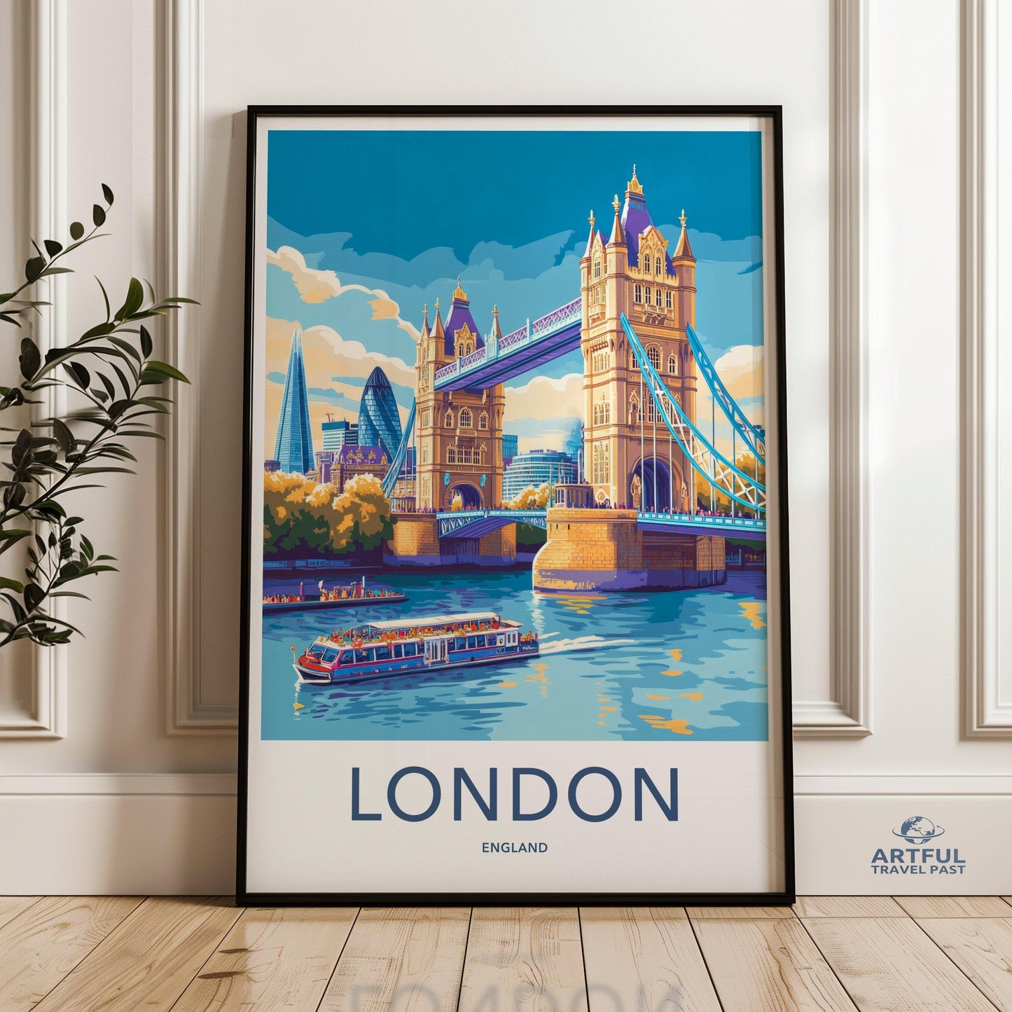 London Poster - England Wall Art