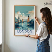 London Poster | England Wall Art | UK Decor