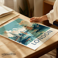 London Poster | England Wall Art | UK Decor